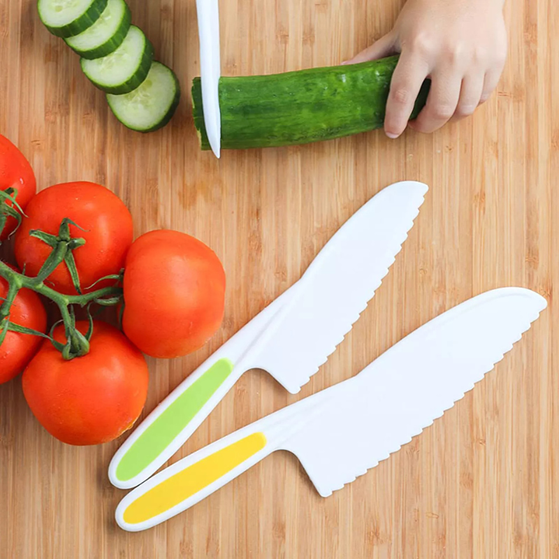 Nest & Nook Kids Kitchen Safe Knife 3 Pack